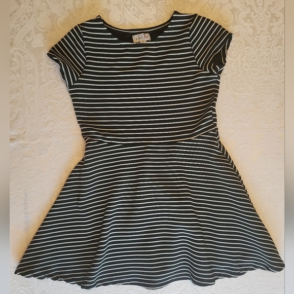 4 Ever Free Other - 4 Ever Free Black and White Striped Dress, Size 16